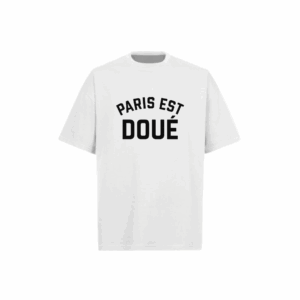 T-shirt Blanc - Paris est doué