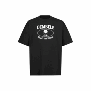 T-shirt Noir | OUSMANE DEMBELE - BALLON D'OR 2025- NOIR