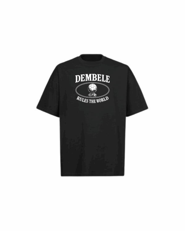 T-shirt Noir | OUSMANE DEMBELE - BALLON D'OR 2025- NOIR
