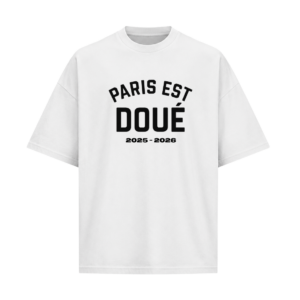 T-shirt Blanc – Paris est doué (2026)
