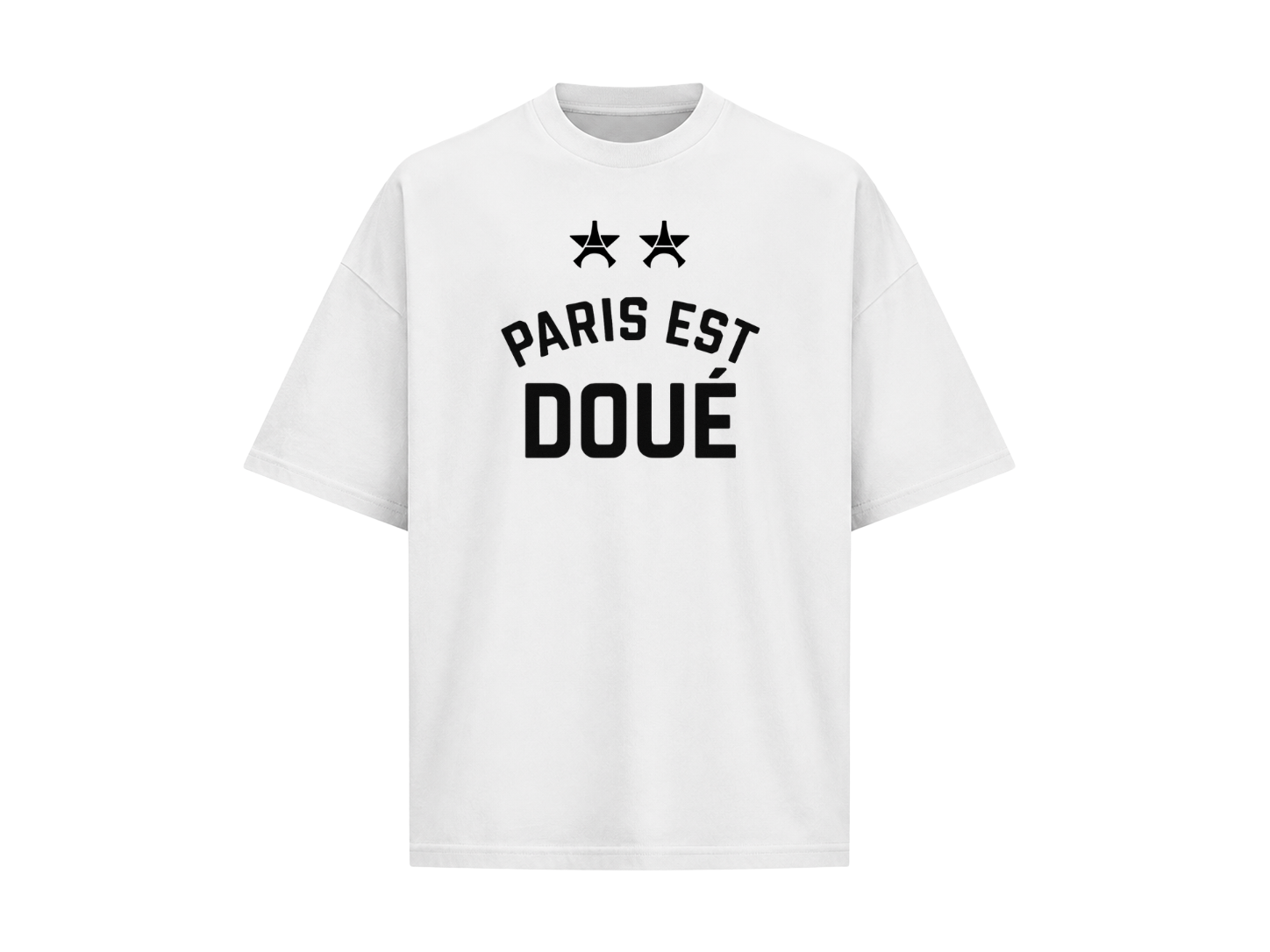 T-shirt Paris Est Doué 2026 – Édition Champion d'Europe ⭐⭐