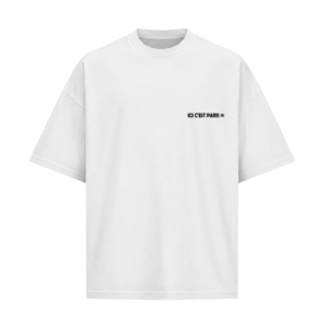 T-Shirt Ici C'est Paris Mini Logo – Collection Paris 2026