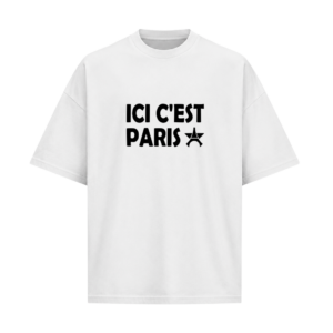 T-Shirt Ici C'est Paris Block Logo – Édition Collector